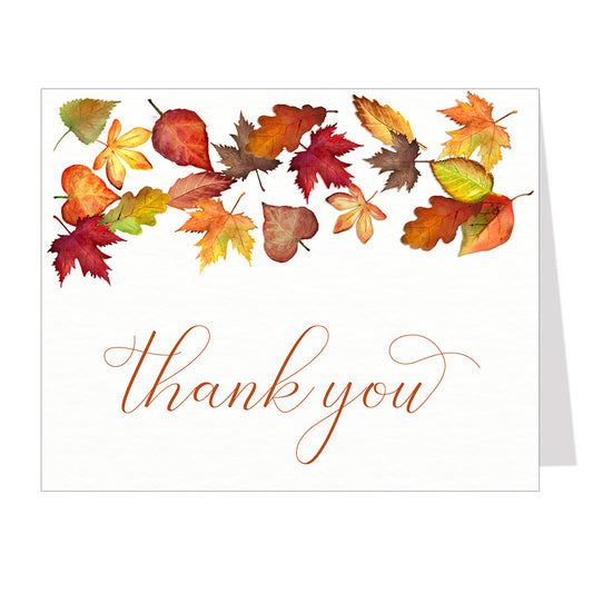 Falling For Autumn Bridal Shower Thank You Card