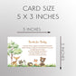 Forest Friends Bring a Book Insert