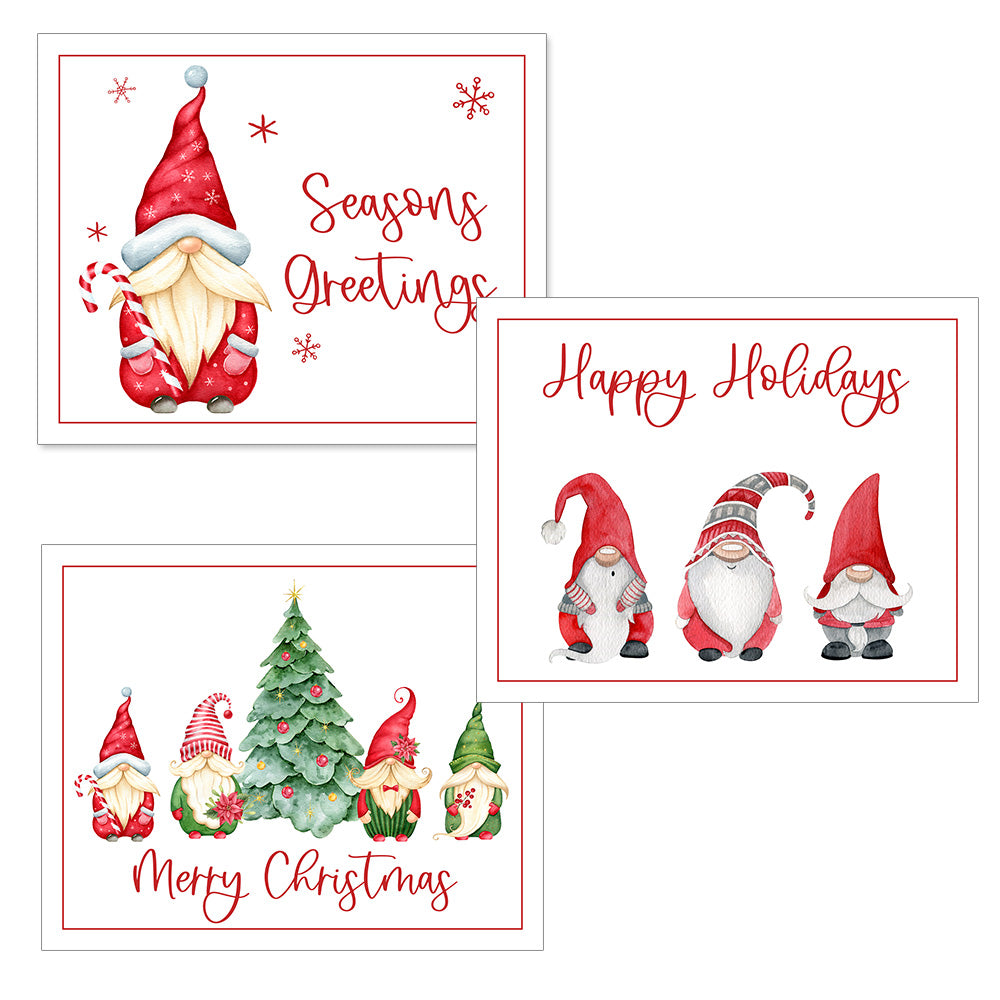 Gnome Christmas Cards
