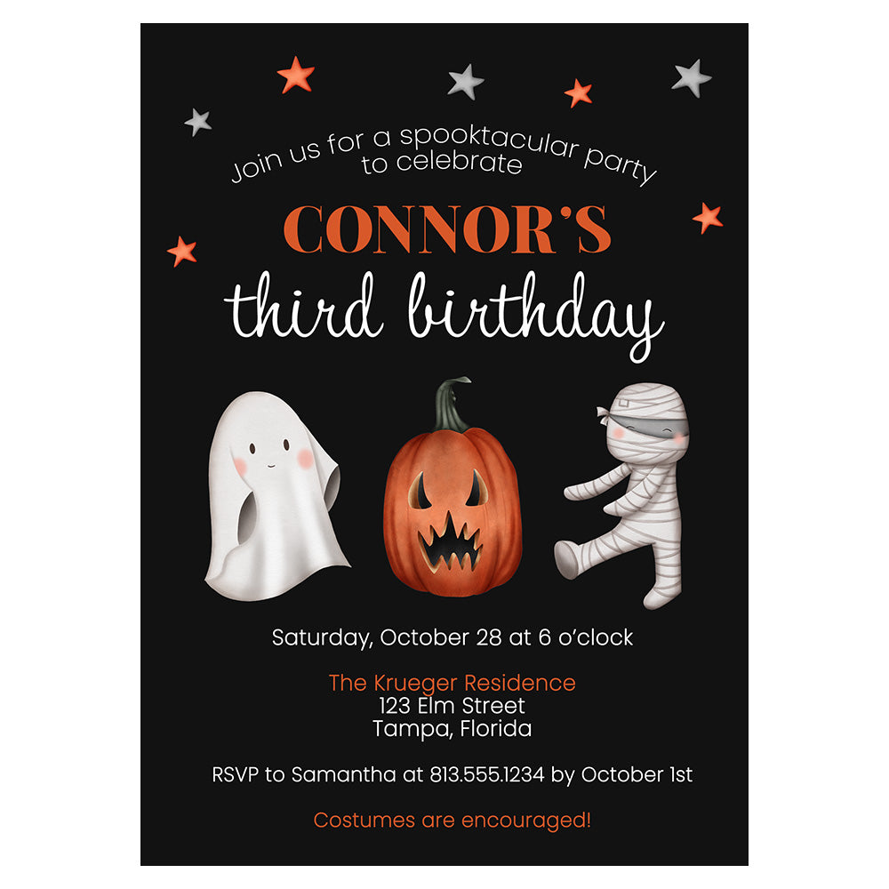 Halloween Party Invitation