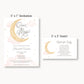 Over the Moon Girl Bring A Book Card