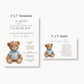 A Little Gentleman Bring a Book Card