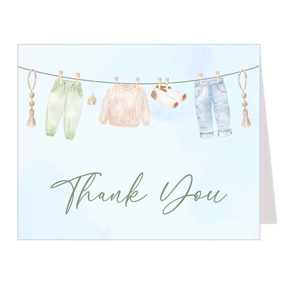 Laundry Thank You Card