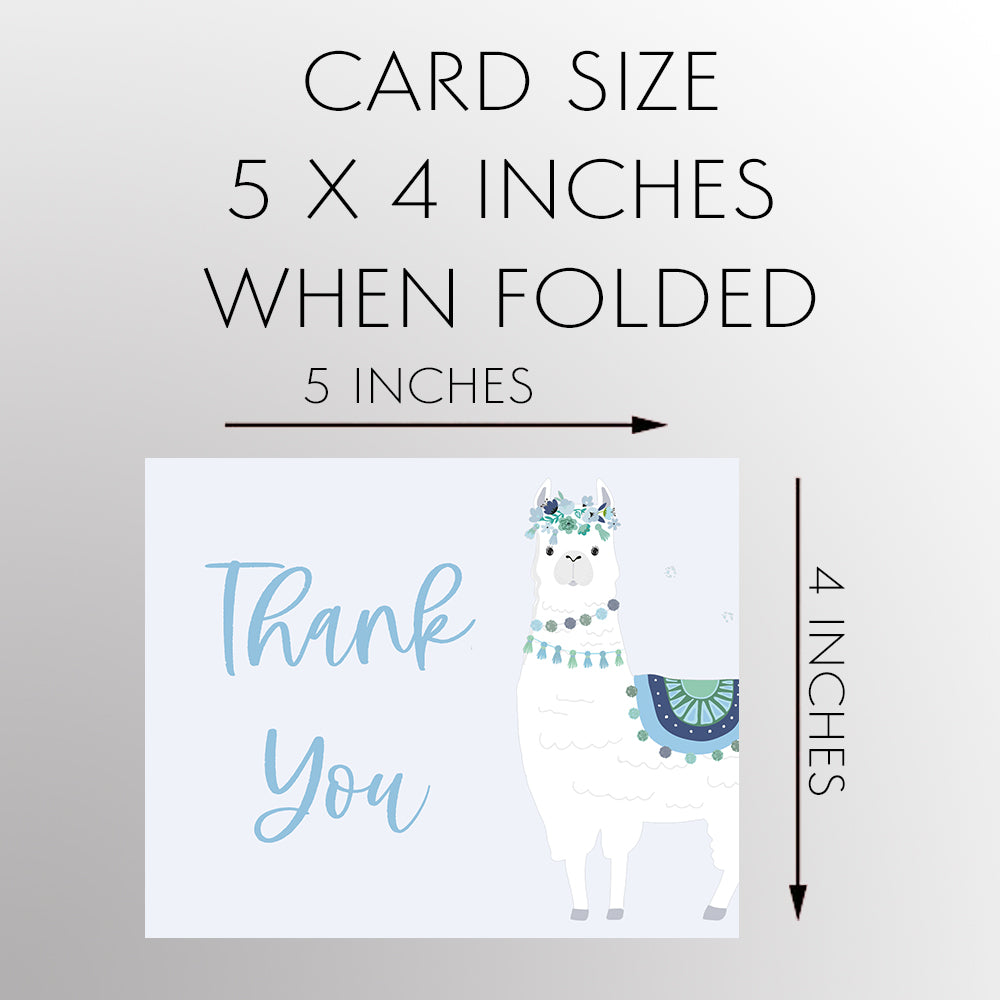 Llama Mama Thank You Card