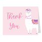 Llama Mama Thank You Card