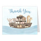 Watercolor Noah's Ark Thank You Card