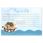 Noah's Ark Blessings and Advice, Prayers Card