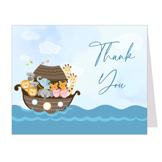 Noah's Ark Thank You Card