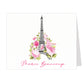Paris Love Story Thank You Card