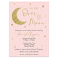Over the Moon Baby Shower Invitation