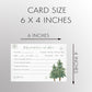 Baby It's Cold Outside Predictions Card