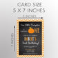 Chalkboard Pumpkin First Birthday Party Invitation