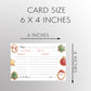 Baking Sprits Bright Recipe Card