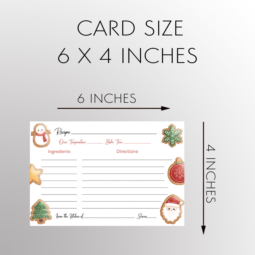 Baking Sprits Bright Recipe Card