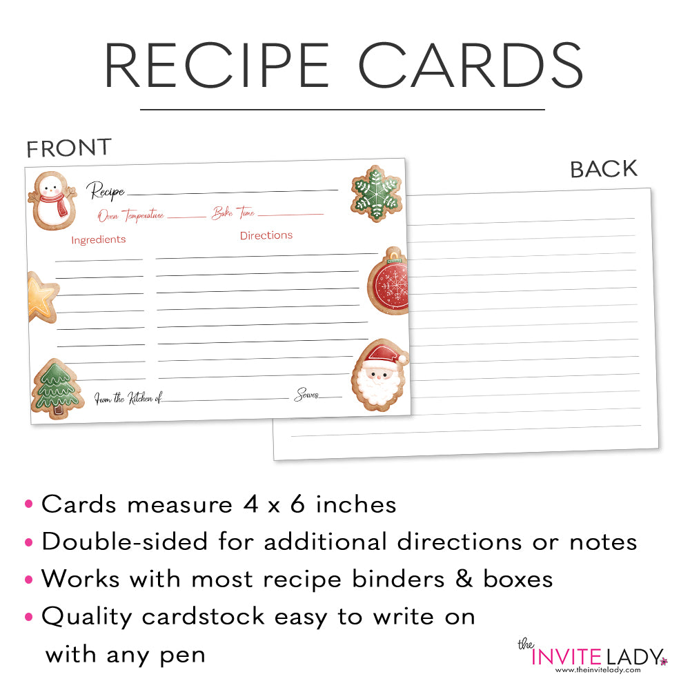 Baking Sprits Bright Recipe Card