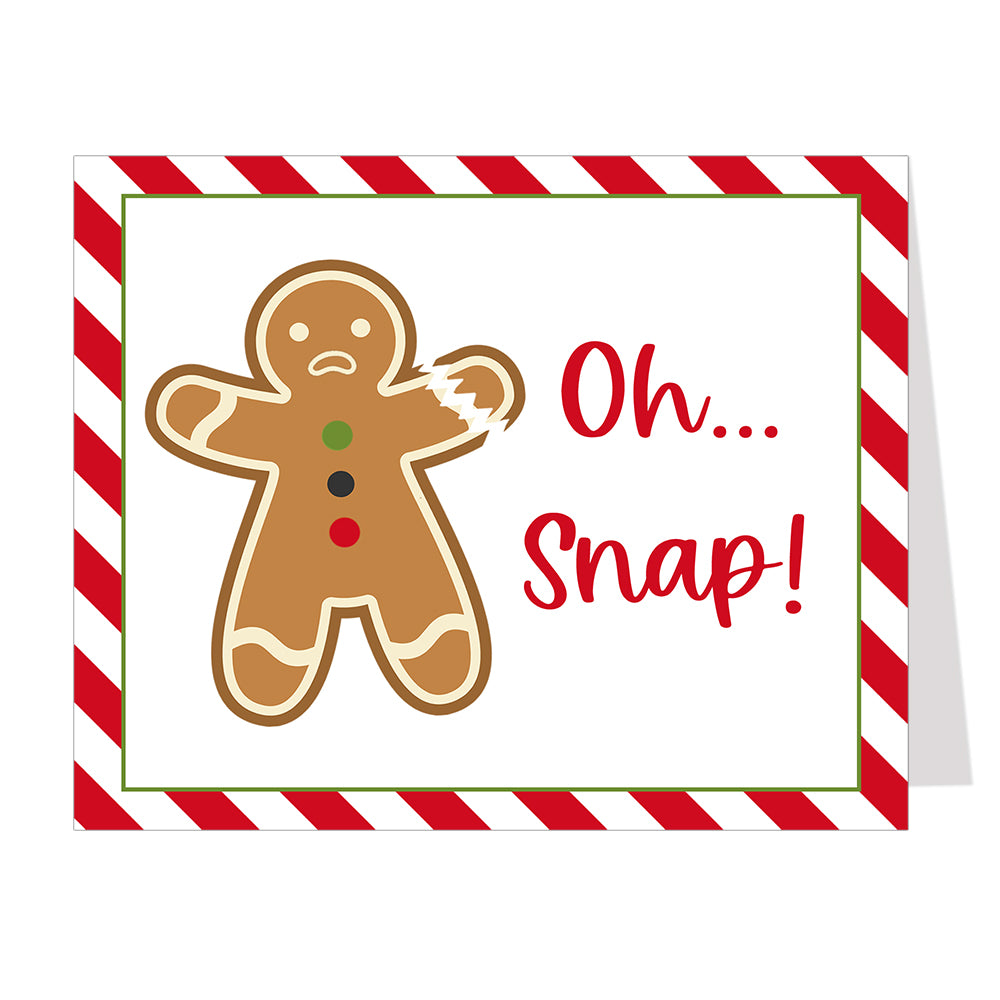 Gingerbread Man Christmas Cards