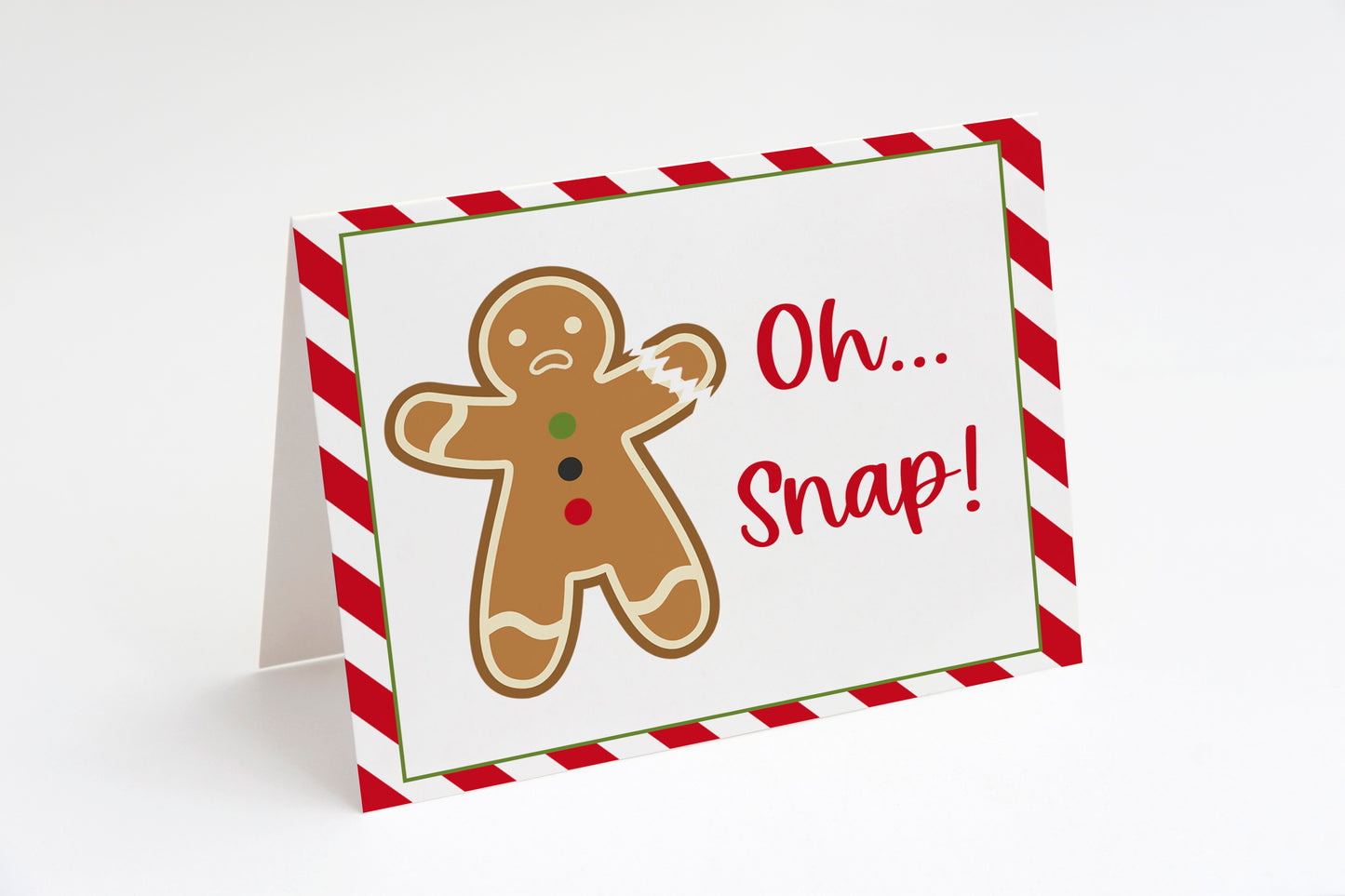 Gingerbread Man Christmas Cards