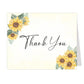 Sunflower Blooms Thank You Card