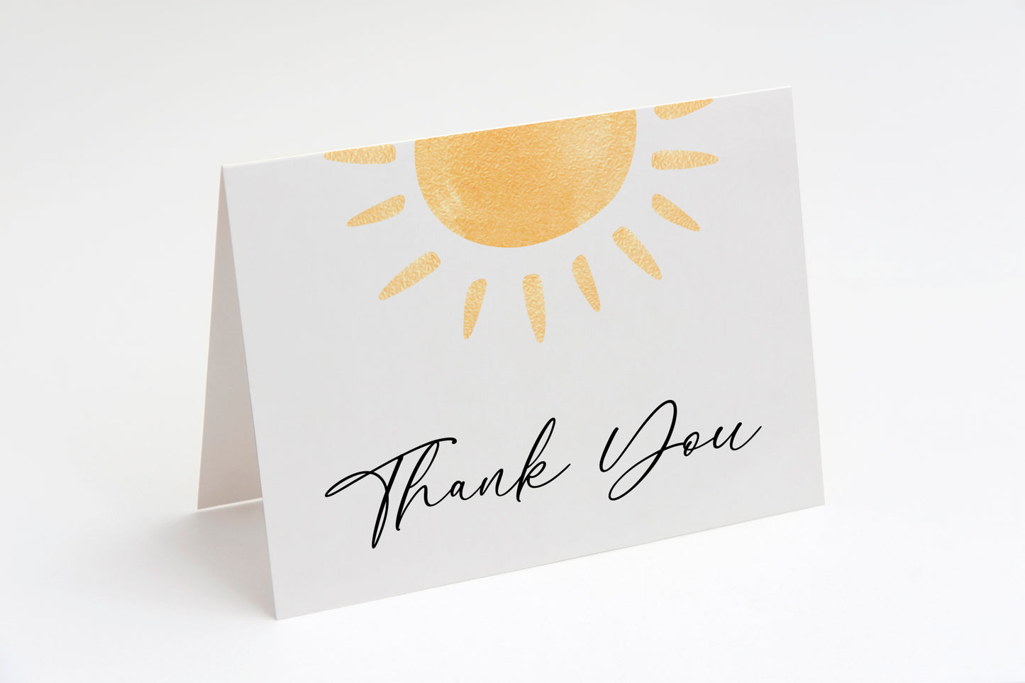 Ray of Sunshine Thank You Card