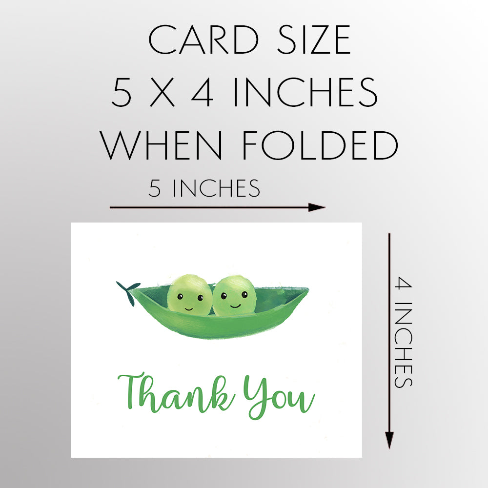 Peas in a Pod Thank You Card