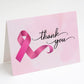 Cancer Ribbon Thank You Card