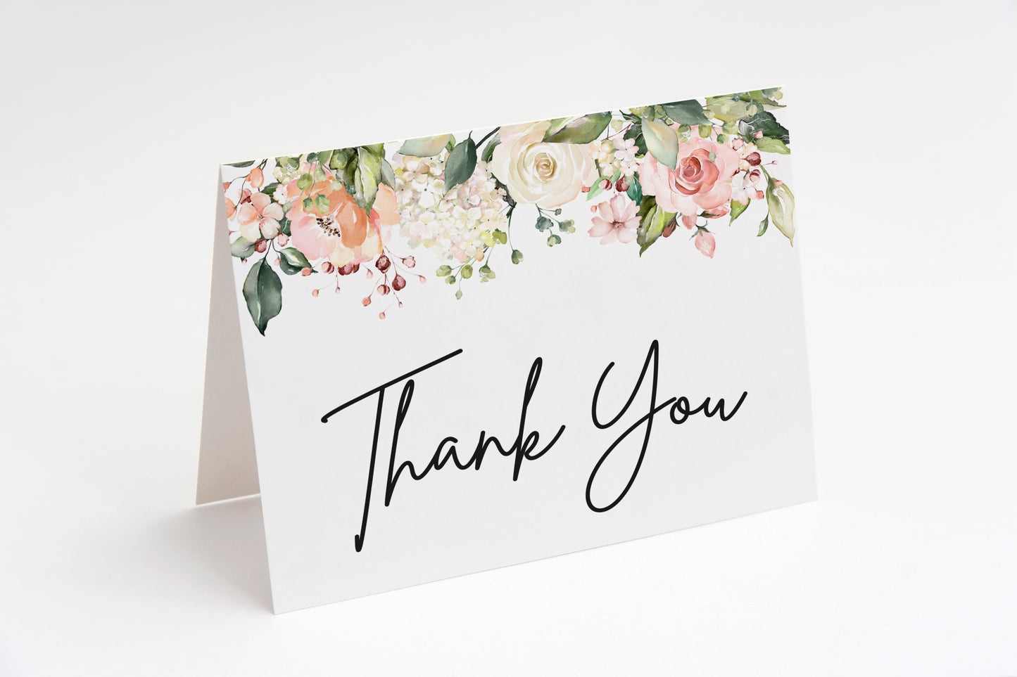 Miss to Mrs. Thank You Card