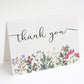 Wildflower Thank You Card