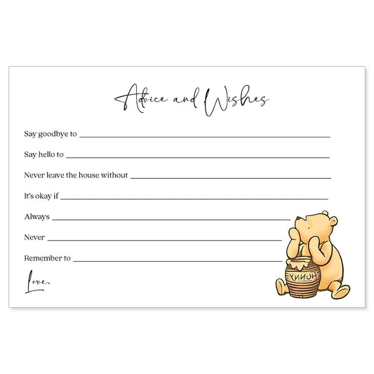 Simply Winnie Advice and Wishes Card