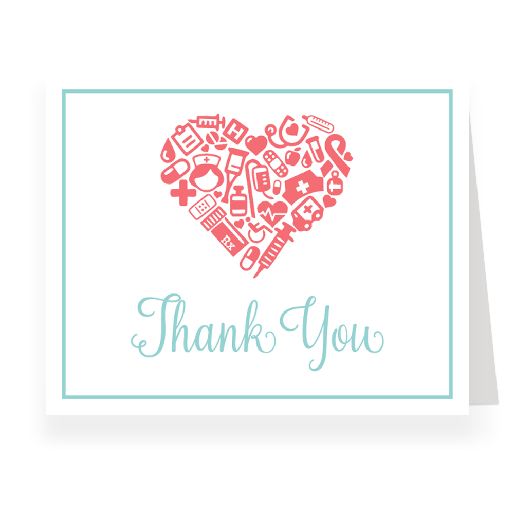 Essential Workers Thank You Cards Assorted Pack of 24
