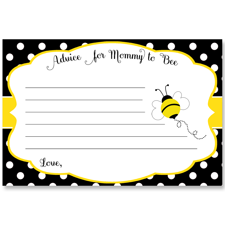Babee On The Way Advice, Predictions, Wishes Card