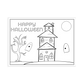 Boo Coloring Cards, Set of 12