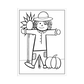 Boo Coloring Cards, Set of 12