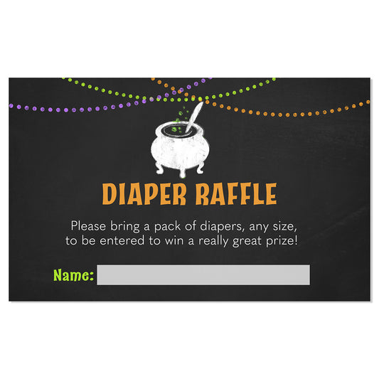 A Baby is Brewing Diaper Raffle Ticket