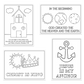 Bible Stories Coloring Cards, Set of 12