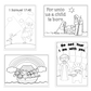 Bible Stories Coloring Cards, Set of 12