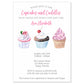 Cupcakes and Cuddles Meet and Greet Invitation
