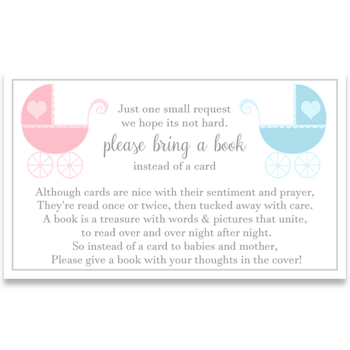 Lovely Carriages Twins Baby Shower Invitation – The Invite Lady