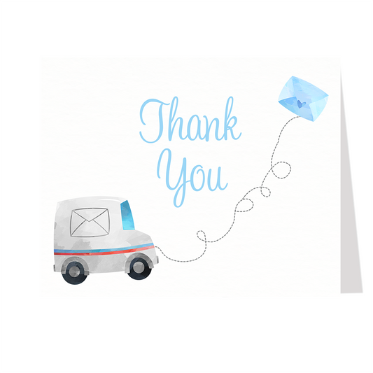 Shower by Mail Baby Shower Thank You Card