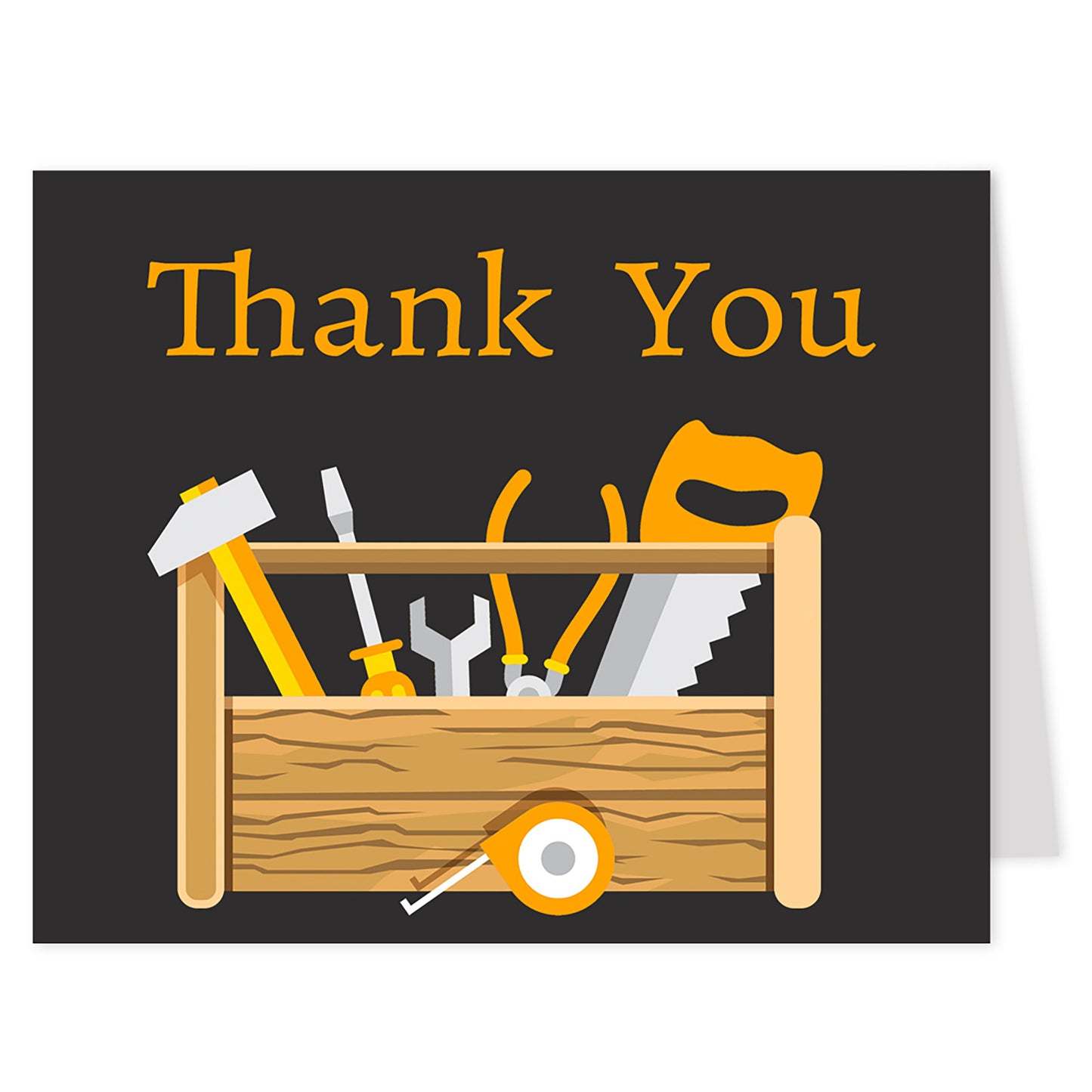 Tool Groom Shower Thank You Card