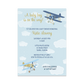 Up Up and Away Baby Shower Invitation