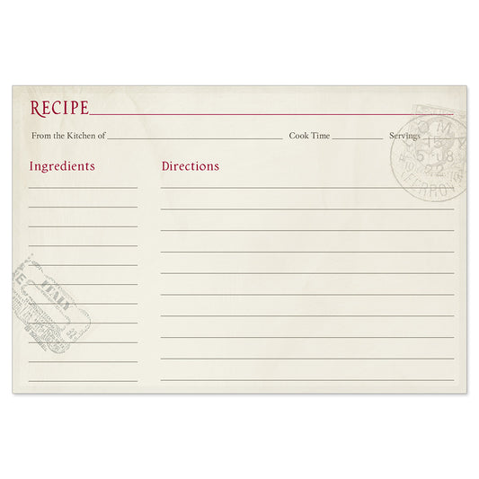 That's Amore Recipe Card