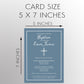 Simple Cross Invitation