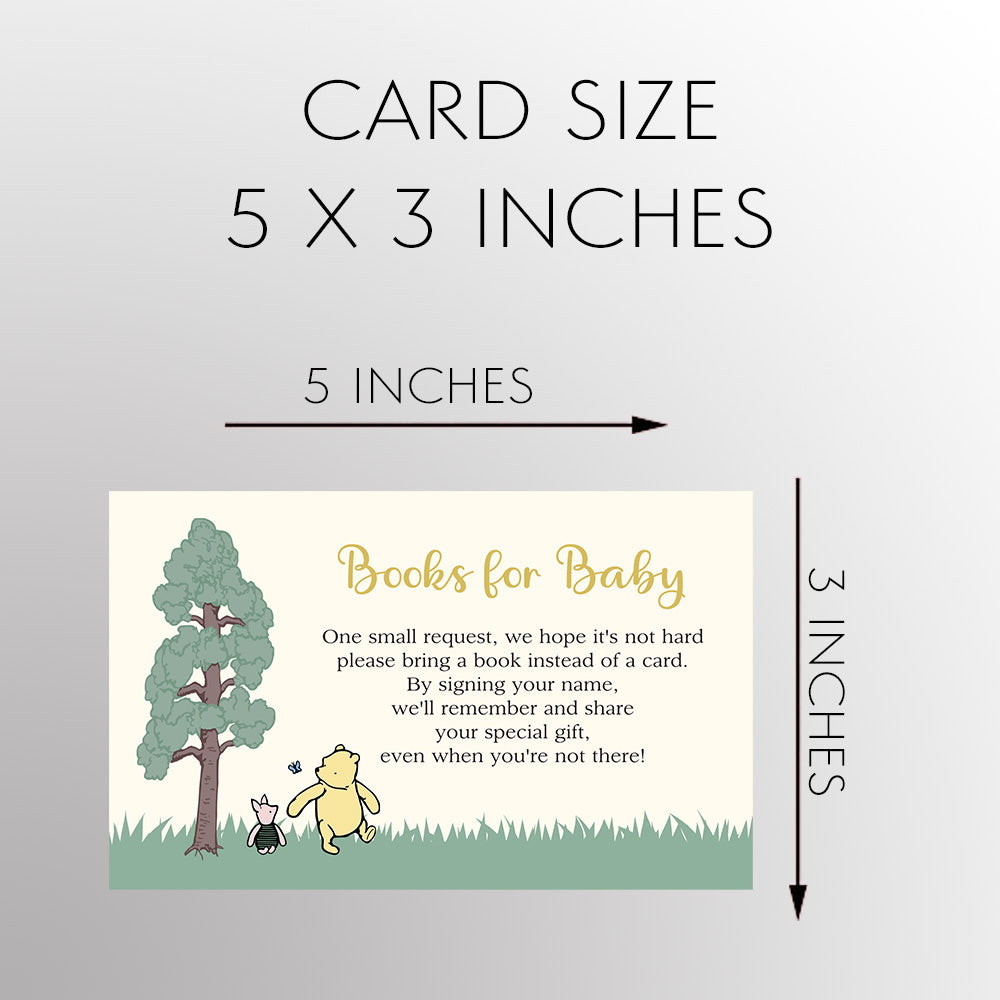 Winnie the Pooh Bring a Book Card