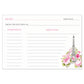 Paris Love Story Recipe Card