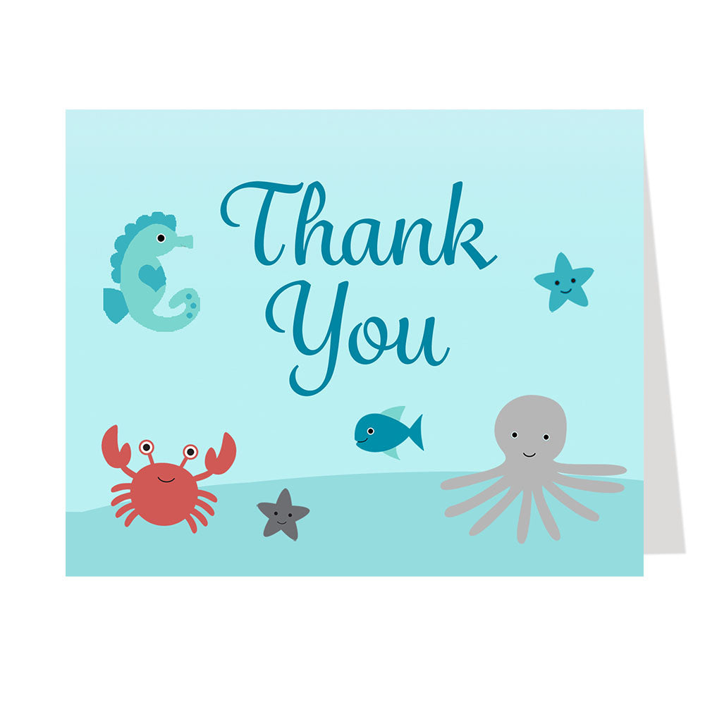 Sea Buddies, Thank You Card