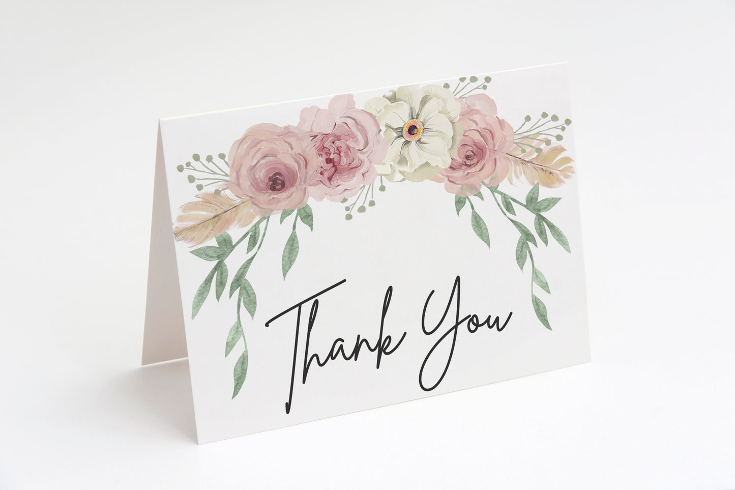 Baby Brunch Thank You Card